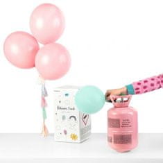 PartyDeco Helium na 30 balónů, růžové
