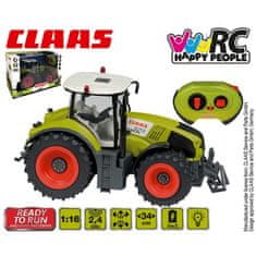 Happy People Traktor CLAAS na dálkové ovládání