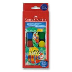 Faber-Castell Vodové barvy Faber-Castell, 12 barev