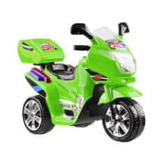 JOKOMISIADA Dětská elektrická motorka Zelená