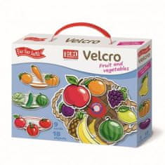 PEXI Velcro Skládačka - Ovoce a zelenina