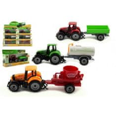 Teddies Traktor s přívěsem, 3 druhy