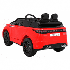 Elektrické auto Range Rover Velar Červená