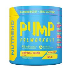 Nutrend Pump Pre-Workout, 225 g Příchuť: Tropical