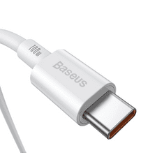 BB-Shop Baseus Superior kabel USB Type C Quick Charge 100W 5A 20V 2m bílý
