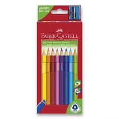 Faber-Castell Barevné tužky trojboké JUNIOR 10 barev