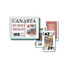 Bonaparte Hrací karty Canasta v plastové krabičce