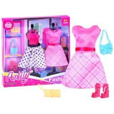 Anlily – oblečení pro panenku Barbie, 2v1