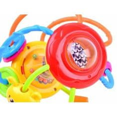 HOLA Huile toys, Interaktivní barevná spirála, 3m +