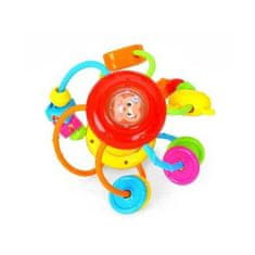 HOLA Huile toys, Interaktivní barevná spirála, 3m +