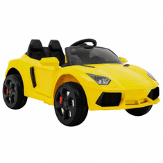 RAMIZ Elektrické sportovní auto Future Žlutá