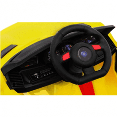 RAMIZ Elektrické sportovní auto Future Žlutá