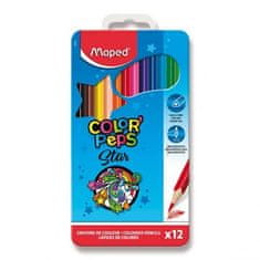 Maped Barevné pastelky Maped Color´Peps Metal Box, 12 barev