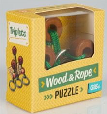 Albi Albi Wood & Rope puzzle - Triplets