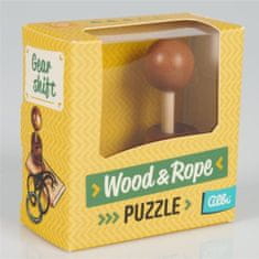 Albi Albi Wood & Rope puzzle - Gear shift