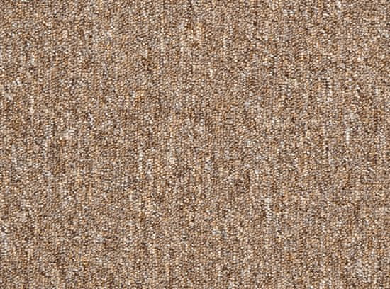 AKCE: 130x260 cm Metrážový koberec Artik / 858 světle hnědý (Rozměr metrážního produktu S obšitím)