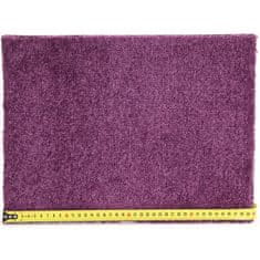 Betap AKCE: 150x400 cm Metrážový koberec Eton 45 fialový (Rozměr metrážního produktu S obšitím)