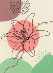 Ravensburger CreArt Buď šťastný: Květinová perokresba