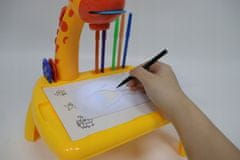 TopKing Dětský kreslící projektor žirafa