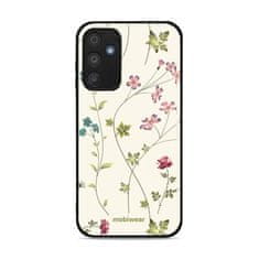 Mobiwear Prémiový lesklý kryt Glossy na mobil Samsung Galaxy A15 / A15 5G - G035G - Tenké rostlinky s květy