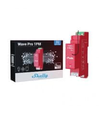 Shelly Shelly Qubino Wave Pro 1PM - spínací modul s měřením spotřeby 1x 16A (Z-Wave)