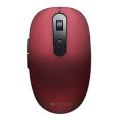 Canyon Počítačová myš CNS-CMSW09R / optická / 6 tlačítek / 1500dpi - červená