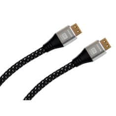 AQ HDMI kabel HDMI 2.1 Premium, 3 m - černý