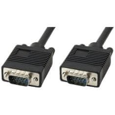 AQ VGA kabel VGA (15pin) s konektory VGA M / VGA M, 5 m (CC80050)