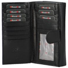 Bellugio Dámská kožená peněženka Bellugio Utaraxa, černá