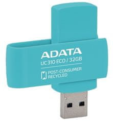 Adata USB Flash disk UC310E ECO, USB 3.2, 32GB USB 3.2 - zelený