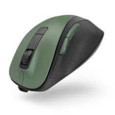 Hama Počítačová myš MW-500 Recharge optická/ 6 tlačítek/ 1600DPI - zelená