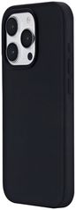 eSTUFF Kryt na mobil INFINITE Rome Magnetic Silicone Case na Apple iPhone 15 Pro - černý