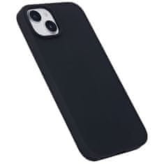 eSTUFF Kryt na mobil INFINITE Rome Magnetic Silicone Case na Apple iPhone 15 Plus - černý