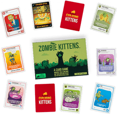 Grooters Výbušná koťátka Karetní hra Zombie koťátka