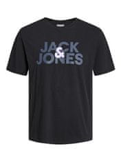 Jack&Jones Pánské pyžamo JACULA Standard Fit 12254994 Black (Velikost L)