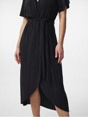 Y.A.S Dámské šaty YASOLINDA 26032679 Black (Velikost XL)