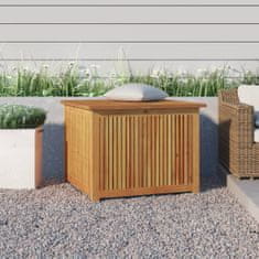 Petromila Zahradní úložný box 75 x 75 x 58 cm masivní akáciové dřevo