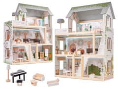 iMex Toys Dřevěný domeček pro panenky Forest s osvětlením