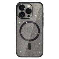 MobilPouzdra.cz Kryt Glitter MagSafe pro Apple iPhone 13 Pro Max , barva černá clear