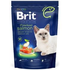 Brit Premium by Nature Cat Steril. Salmon  800 g
