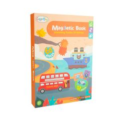 MG Magnetic Book magnetické puzzle, dopravní prostředky