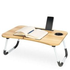 MG Table Bed stojan na notebook, dřevěný