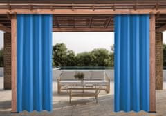 My Best Home Venkovní zahradní závěs s tunýlkem JAMAICA color 39 modrá, různé rozměry (cena za 1 kus) MyBestHome + DÁREK úvaz ze stejné látky Rozměr: 155x220 cm