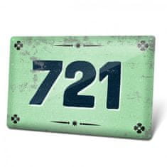 Traiva Domovní číslo - Plechová cedulka "Rodetta" Plechová cedulka - Domovní číslo "Rodetta", 300 x 200 mm, Kód: 26444