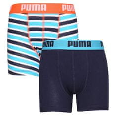 Puma 2PACK chlapecké boxerky vícebarevné (701219334 004) - velikost 164