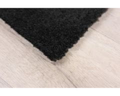 Betap AKCE: 315x480 cm Metrážový koberec Eton černý 78 - neúčtujeme odřezky z role! (Rozměr metrážního produktu Bez obšití)