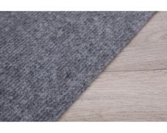 Betap AKCE: 400x520 cm SUPER CENA: Šedý výstavový koberec Budget metrážní (Rozměr metrážního produktu Bez obšití)