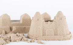 Adam toys Kinetický písek přírodní - 5kg + nafukovací pískoviště