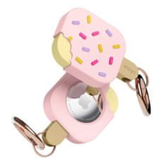 Elago Ice Cream Case - Silikonové pouzdro pro AirTag, Lovely Pink