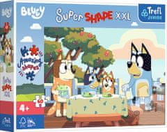 Trefl Puzzle Super Shape XXL Bluey a přátelé 60 dílků